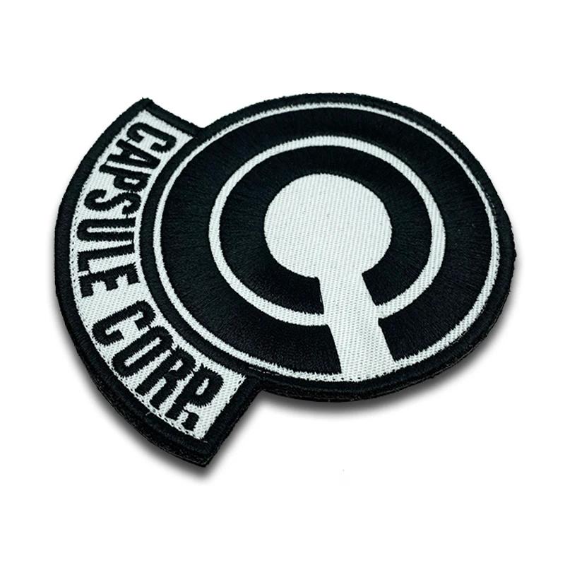 CAPSULE CORP patchs haute qualité brodé tactique militaire Badge crochet boucle brassard 3D bâton su
