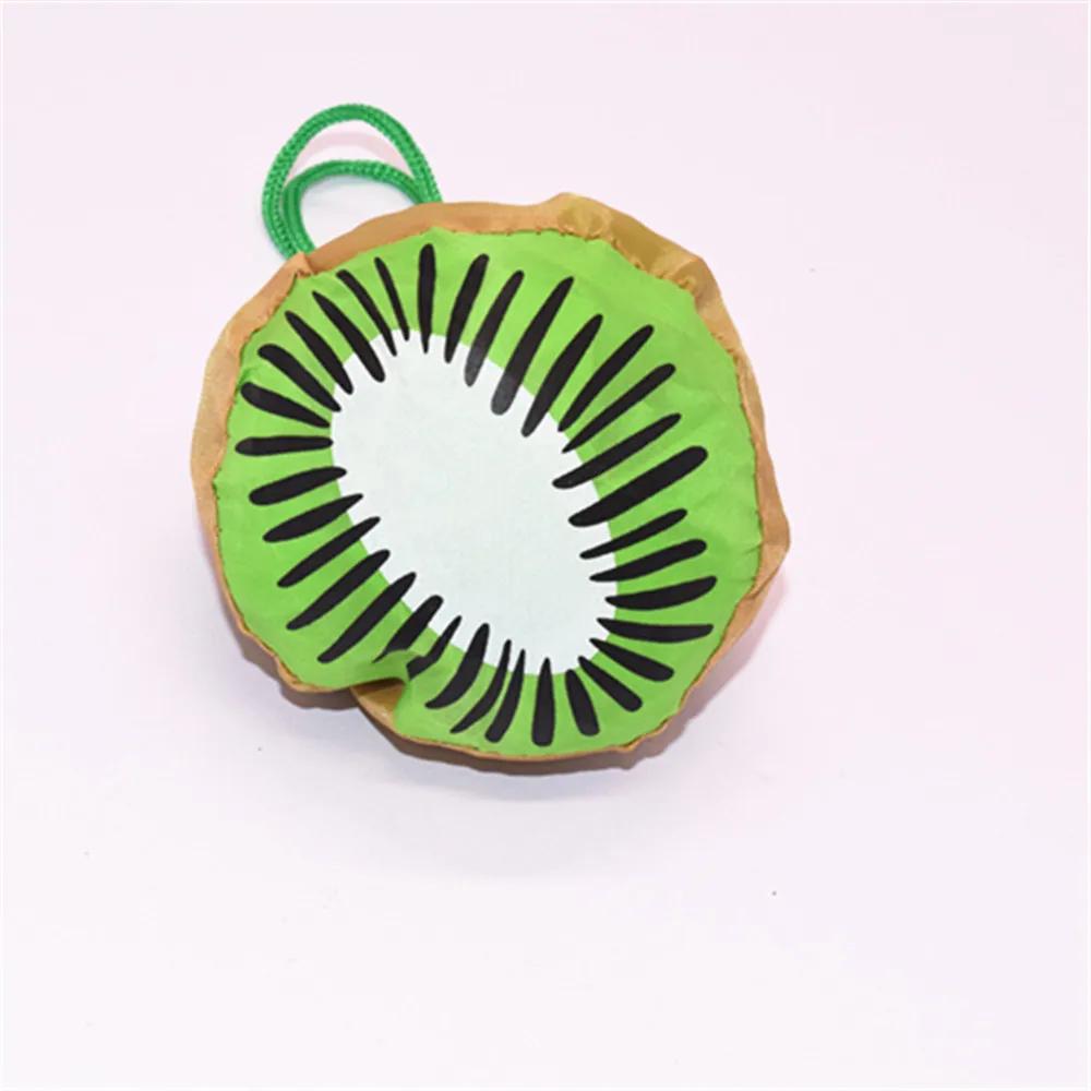 Sac de courses pliable en forme de fruit, sacs à main portables de grande capacité pour femmes, four