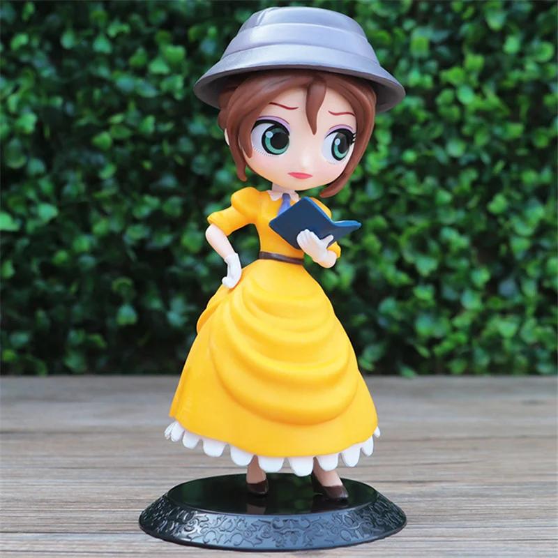 Q Posket mignon grands yeux raiponce jenny sirène princesse PVC Anime poupées à collectionner Q Vers