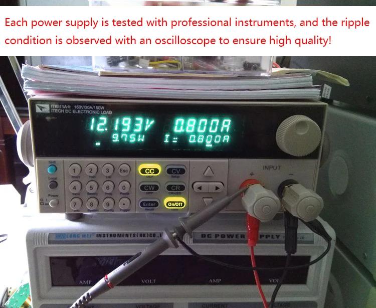 Adaptateur d'alimentation linéaire dédié audio HIFI 10W DC, adapté au décodeur op amp, amplificateur