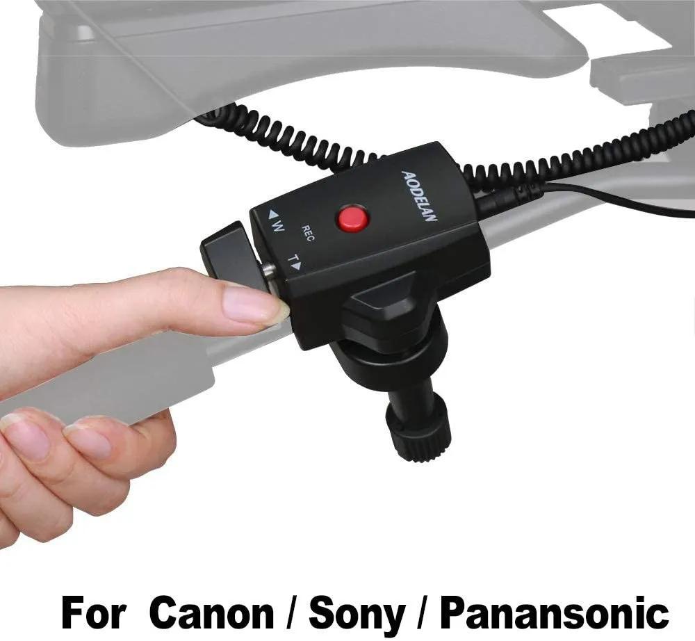AODELAN caméscope Zoom contrôleur Zoom/enregistrement vidéo télécommande avec câble 2.5mm pour appar