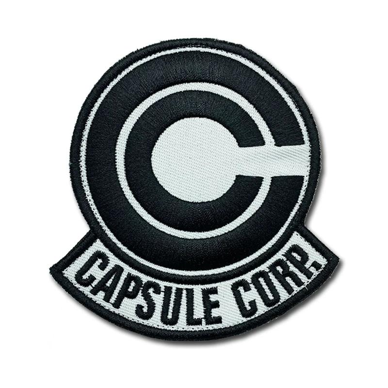 CAPSULE CORP patchs haute qualité brodé tactique militaire Badge crochet boucle brassard 3D bâton su