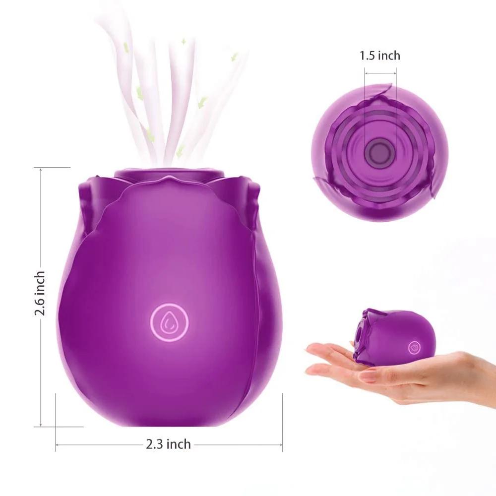 Vibromasseur à succion avec 7 aspiration intense pour femme, jouets en silicone pour adultes, machin