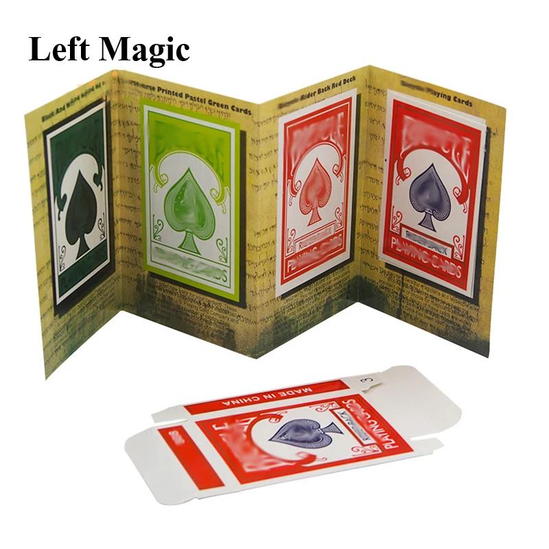 Jeu de cartes tours de magie 3D, publicité, tours de magie amusants, jeu de cartes, magicien, gros p