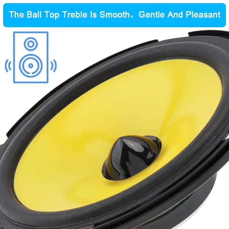 2 pièces 4/5/6 pouces 600W haut-parleur Audio de voiture universel lourd mi-basse Ultra-mince haut-p