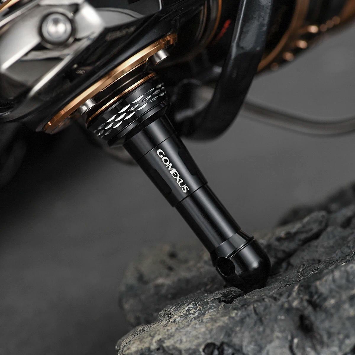 Gomexus Reel Stand Béquille Pliable pour Shimano Vanquish Stella Daiwa Exist 19 Certate LT 1000 - 40