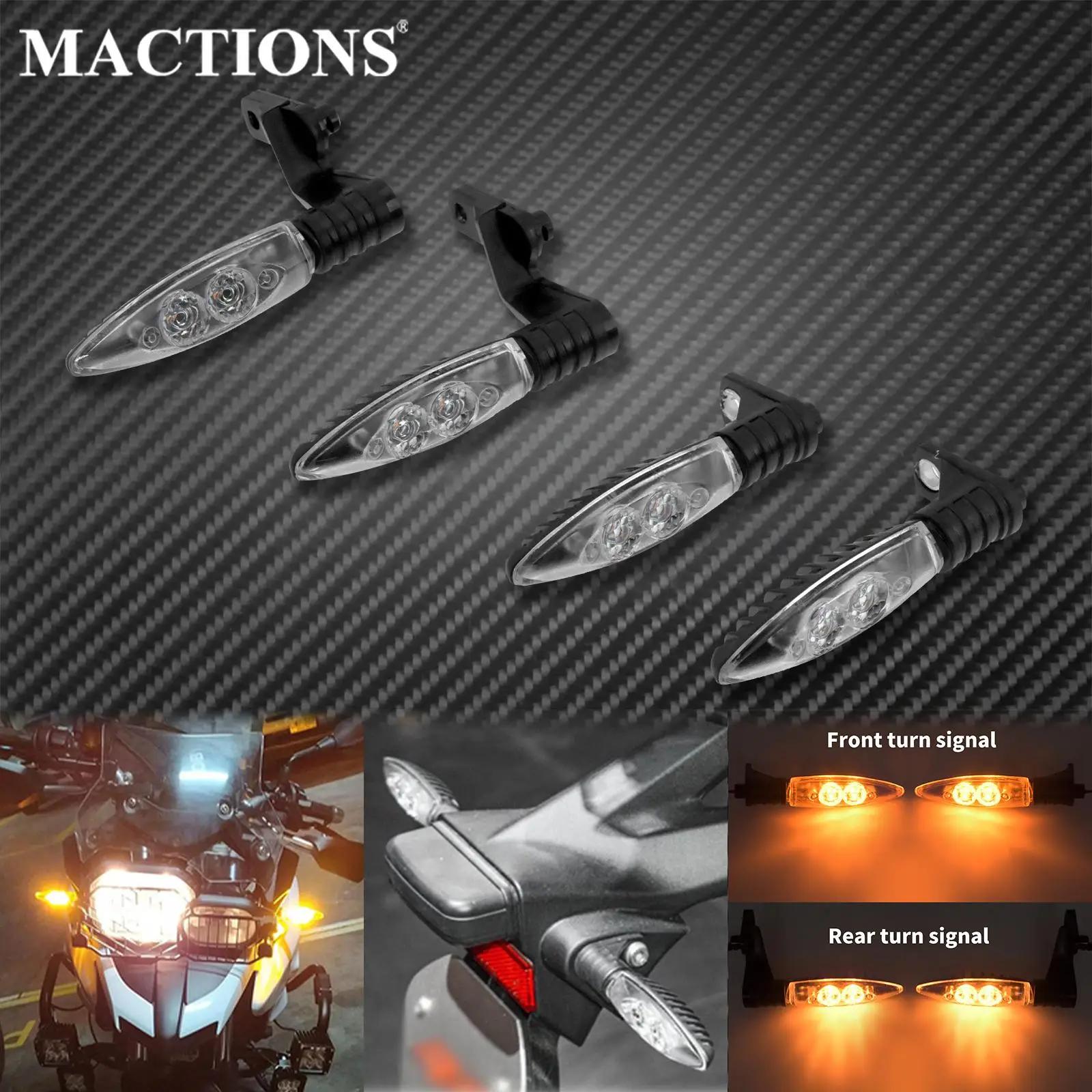 Clignotant Avant et Arrière LED pour Moto, pour BMW R 1200 GS Adventure 2006-2013 Kunding R K1300R F