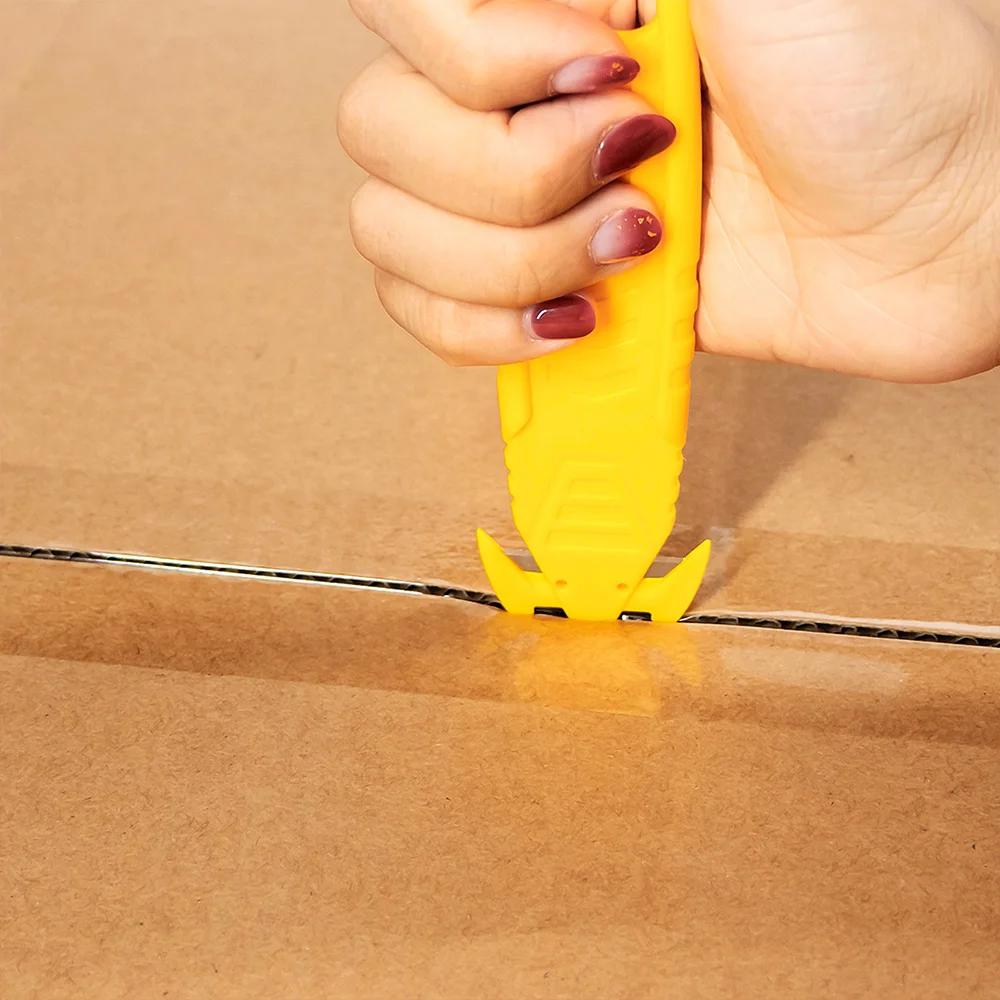 T TOVIA – ouvre-boîte de sécurité, couteau utilitaire de sécurité pour boîte de découpe, paquet de c