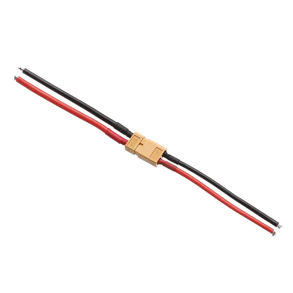 Connecteur mâle et femelle avec fil en silicone, câble de prise, batterie d'extension pour touristes