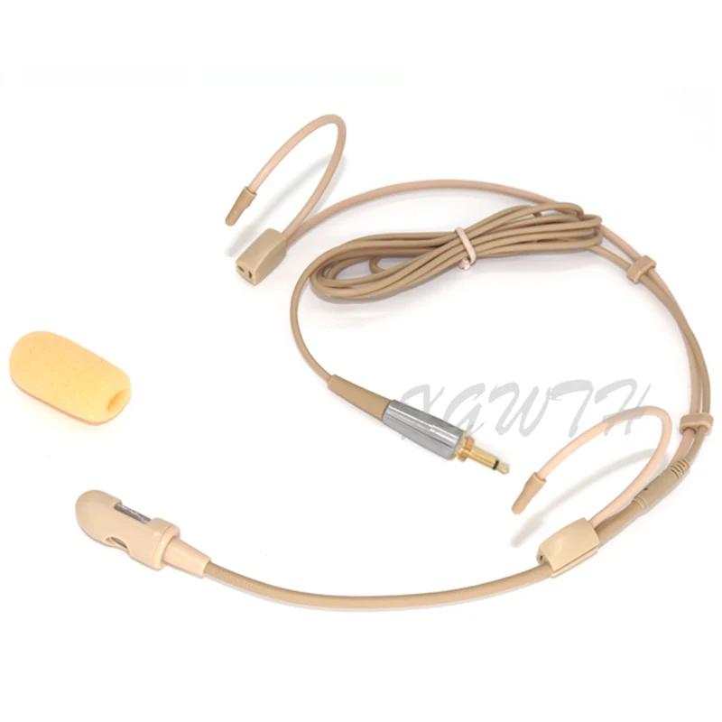 Casque d'écoute à condensateur électronique, micro, unidirectionnel, pour Shure Sennheiser AKG MiPro