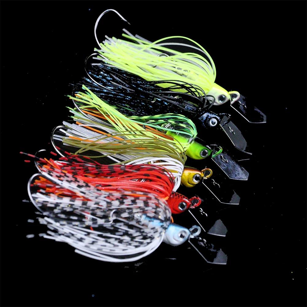 Mycena 9G/13G/16G/19G Chatter appât spinner appât sans mauvaises herbes leurre de pêche Buzzbait wob