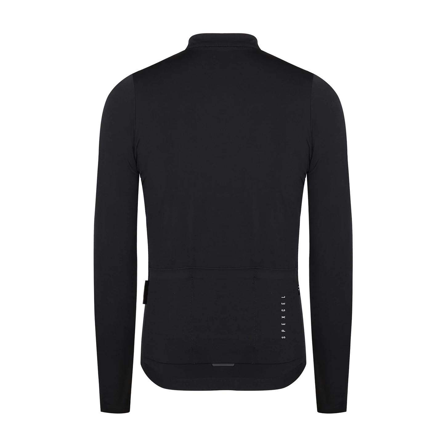 SPEXCEL-Maillot de Cyclisme Thermique Smile, Manches sulf, NikPolaire d'Hiver, 10-20 Leuven Ride, Pr