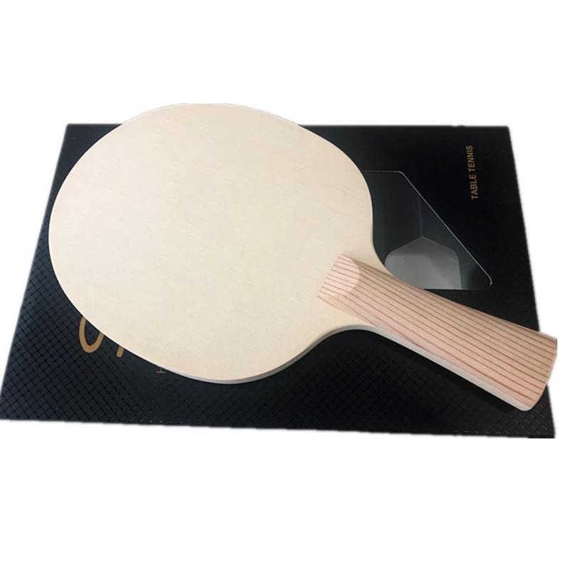 Stuor-Raquette de tennis de table simple Hinoki Speed 90, lame de ping-pong, solide, presque ress OF