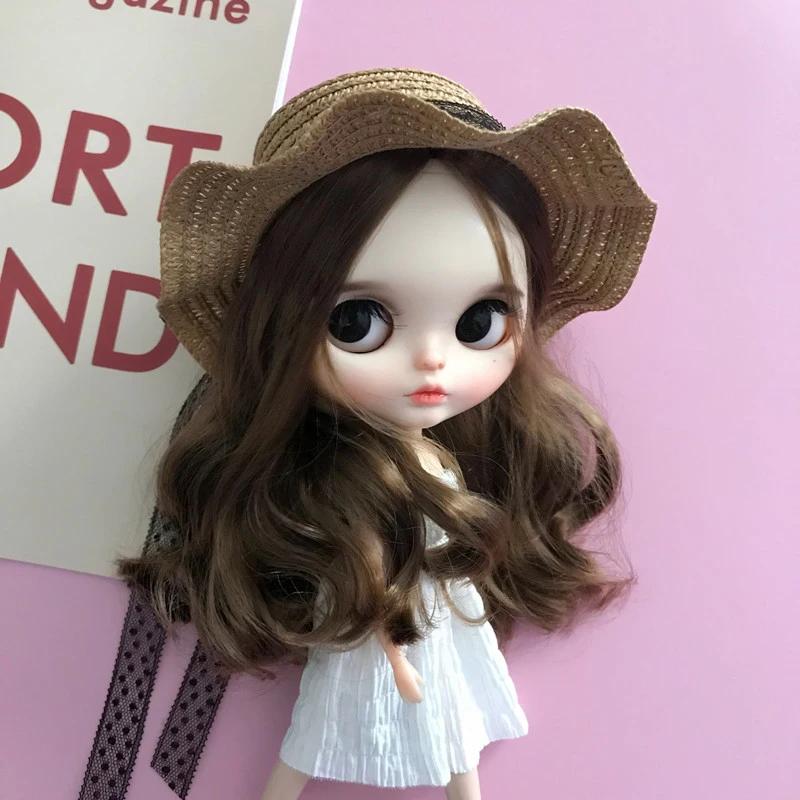 DLBell-Chapeau de paille fait main pour poupée Blyth, accessoires de pullip Licca, Azone 1/6, nouvea
