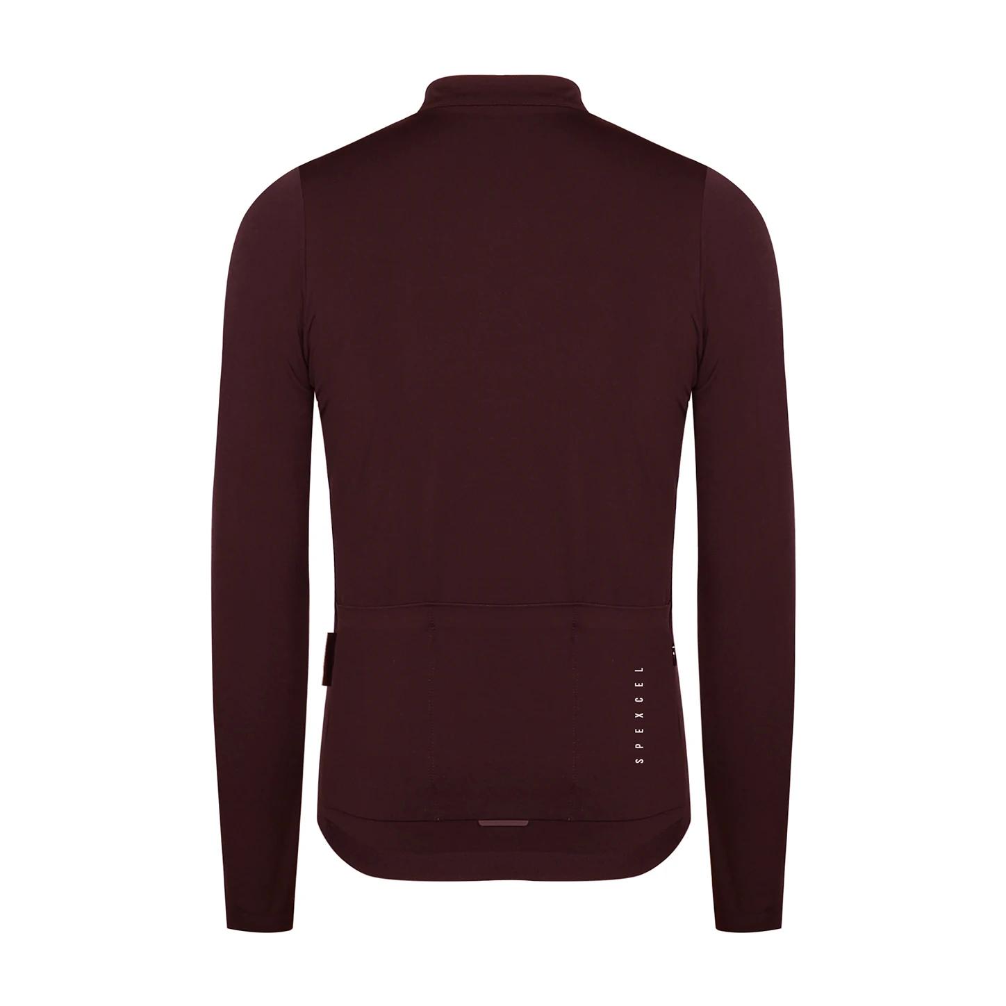 SPEXCEL-Maillot de Cyclisme Thermique Smile, Manches sulf, NikPolaire d'Hiver, 10-20 Leuven Ride, Pr