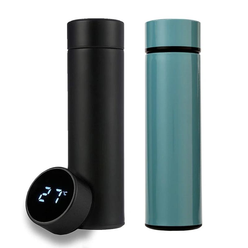 Bouteille d'eau intelligente en acier inoxydable, étanche, à Double paroi, pour conserver les boisso