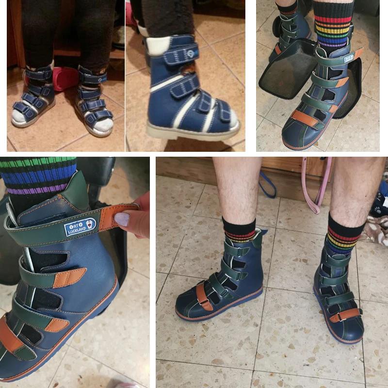 Sandales d'été pour bébés filles, chaussures orthopédiques 4 roues motrices pour enfants, chaussures