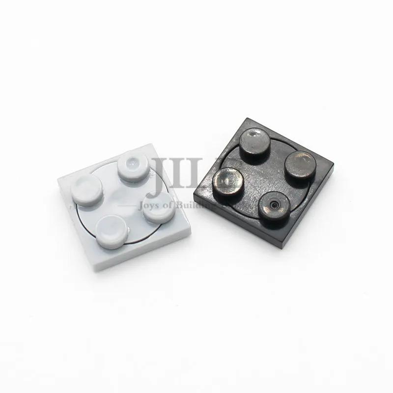 Blocs de construction Moc, plateau tournant 2x2, Base de plaque avec le dessus 3680 3679, briques cr
