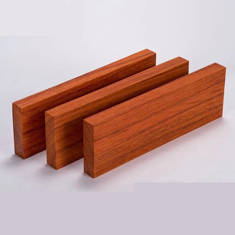 HQ T3 bricolage Rectangle bois de rose africaine bûche bois Rare bloc bois sur mesure