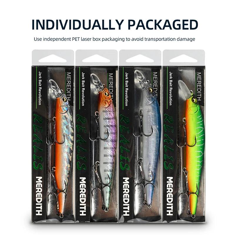 MEREDITH ITO SHINER-115SP système de poids en tungstène leurres de pêche supérieurs vairon Wobbler q