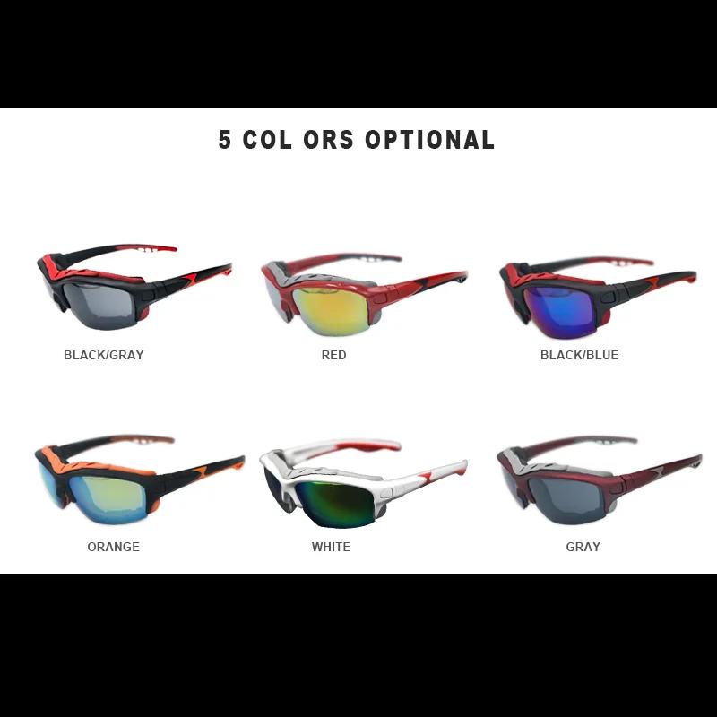 UV400 hommes lunettes De vélo Sport De plein air VTT lunettes De soleil vtt route cyclisme lunettes 