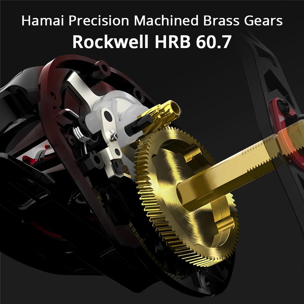Moulinet de pêche Baitcasting KastKing Royale Legend II & GT 7.2:1 5.4:1 rapport de vitesse bobine e