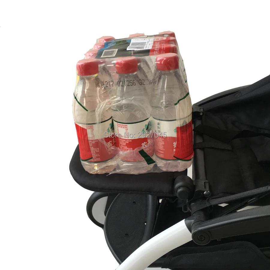 MomTan ®   Accessoires de poussette pour bébé, accoudoir en cuir PU, barre de pare-chocs, main coura