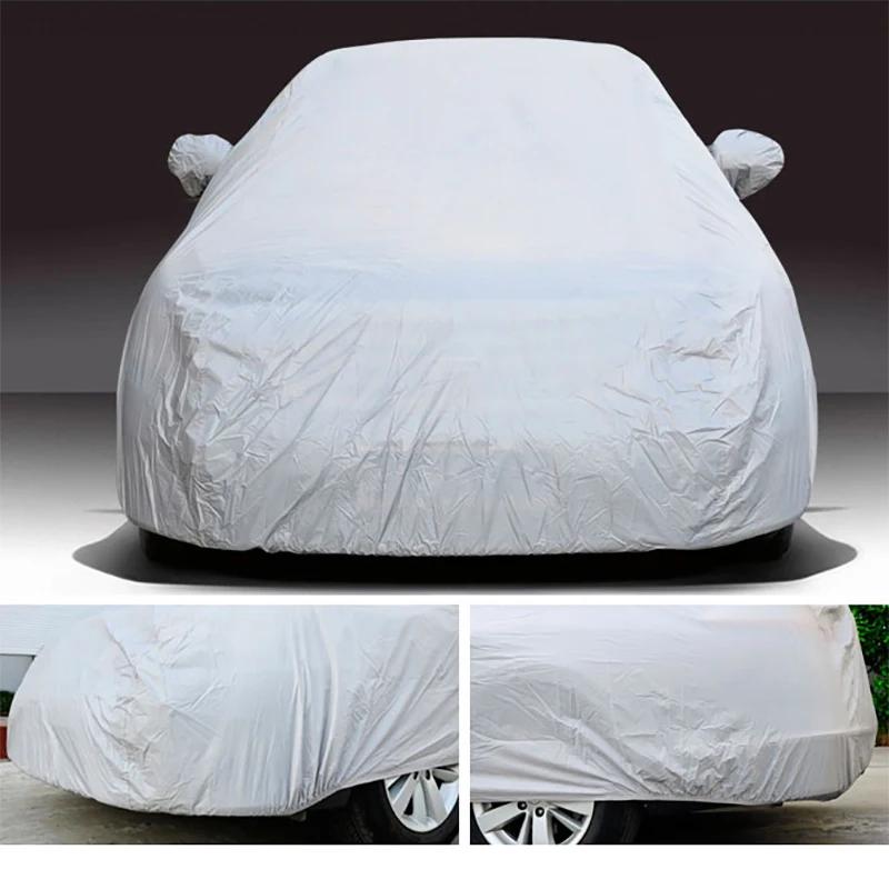 Bâches de voiture imperméables, protection complète universelle pour SUV, berline, neige, poussière,