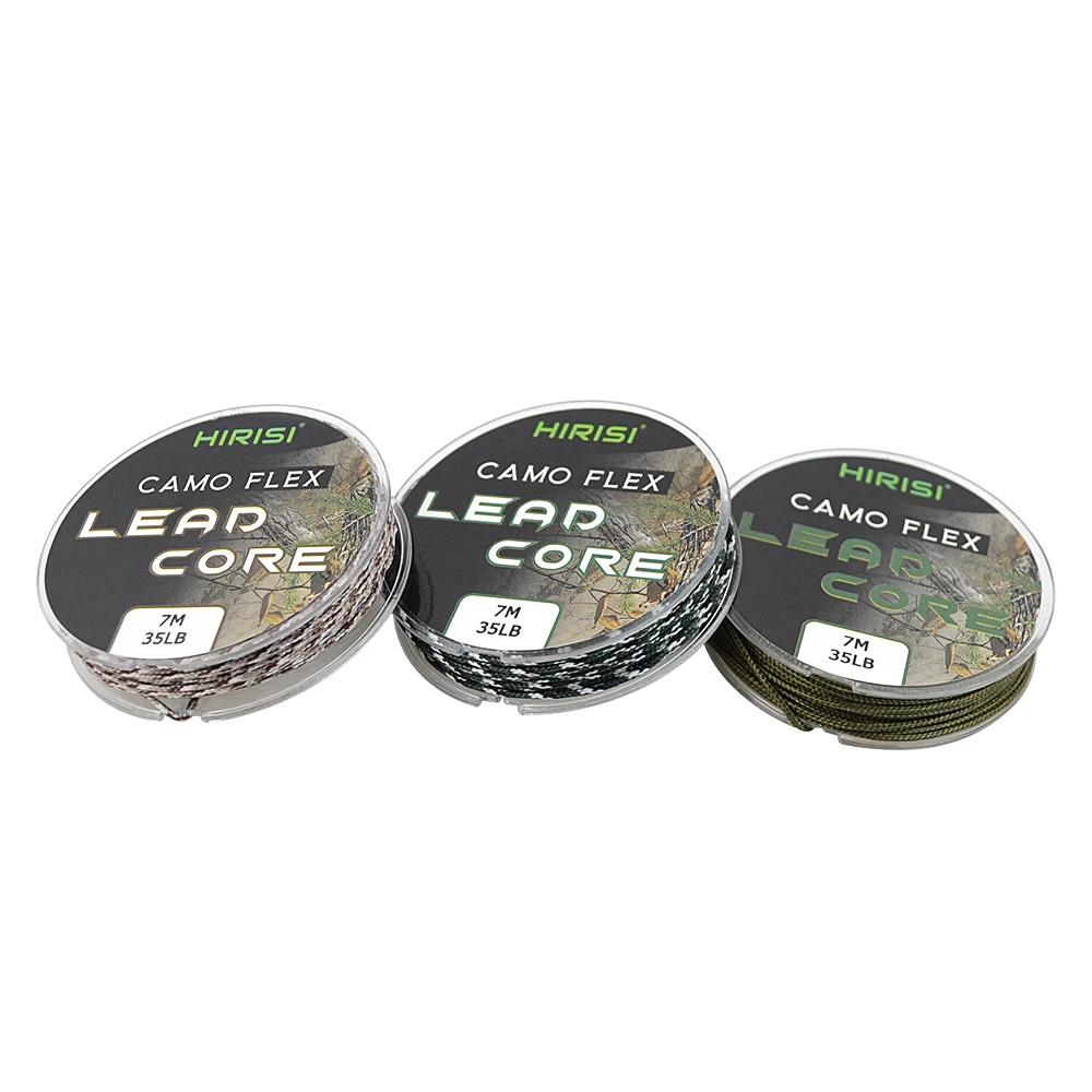 1 Pièce 35LB 7M Leadcore Ligne de pêche matériel de pêche pour fishing rigs Ligne de plomb tressée 3