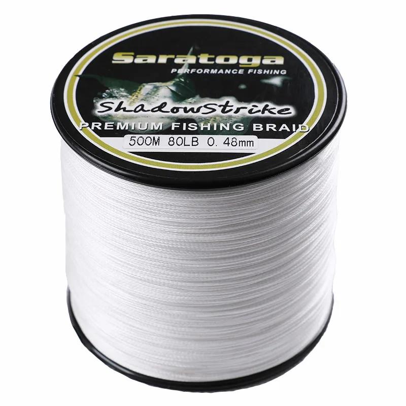 DORISEA Top qualité Saratoga 8 brins 500M ligne de pêche tressée fil de pêche Multifiament