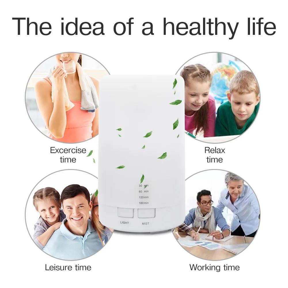 Humidificateur USB diffuseur d'arômes, huile essentielle, supporter ficateur d'air, lampe d'aromathé