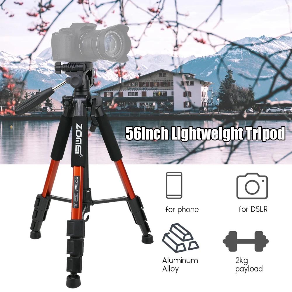 ZOMEI-Trépied de voyage portable professionnel Q111, trépied d'appareil photo en alliage d'aluminium