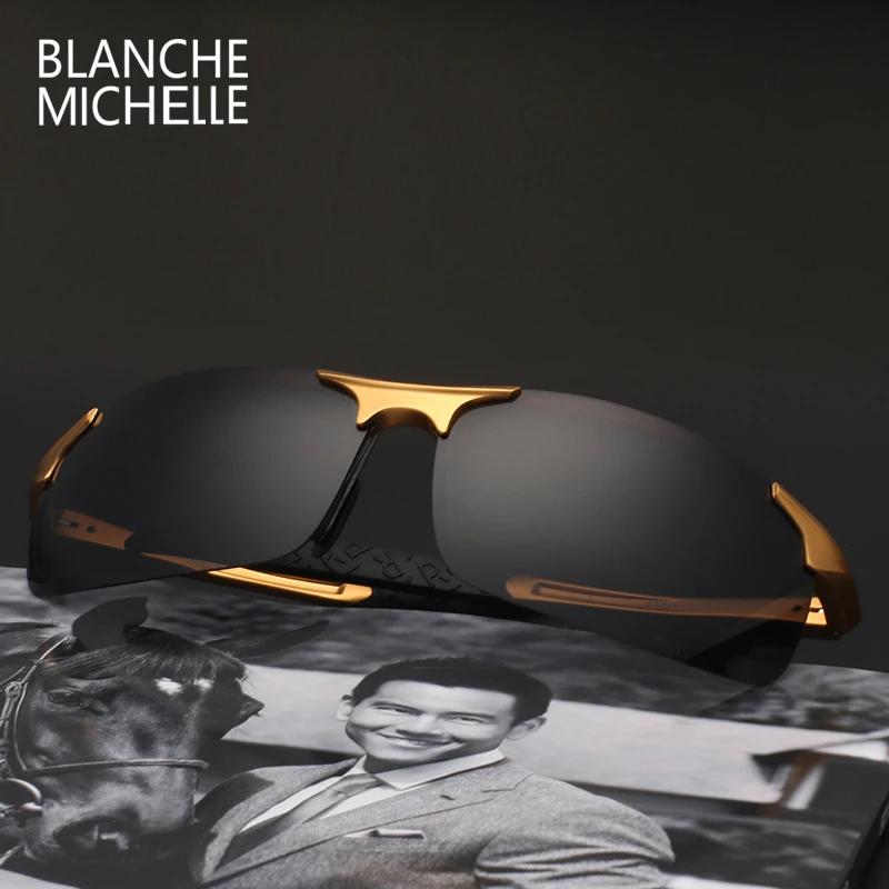 Lunettes de soleil de Sport en aluminium magnésium ultralégères de haute qualité polarisées pour hom