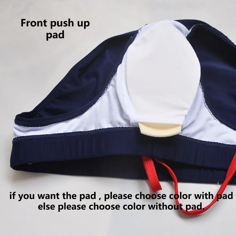 Sexy homme marque natation push-up pad maillot de bain taille basse natation hommes slips maillots d