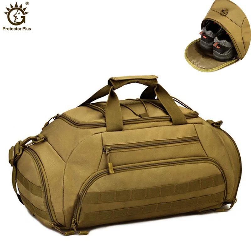 Sacs de voyage vintage pour hommes, sac à dos de grande capacité, sac à main à bagages multifonction