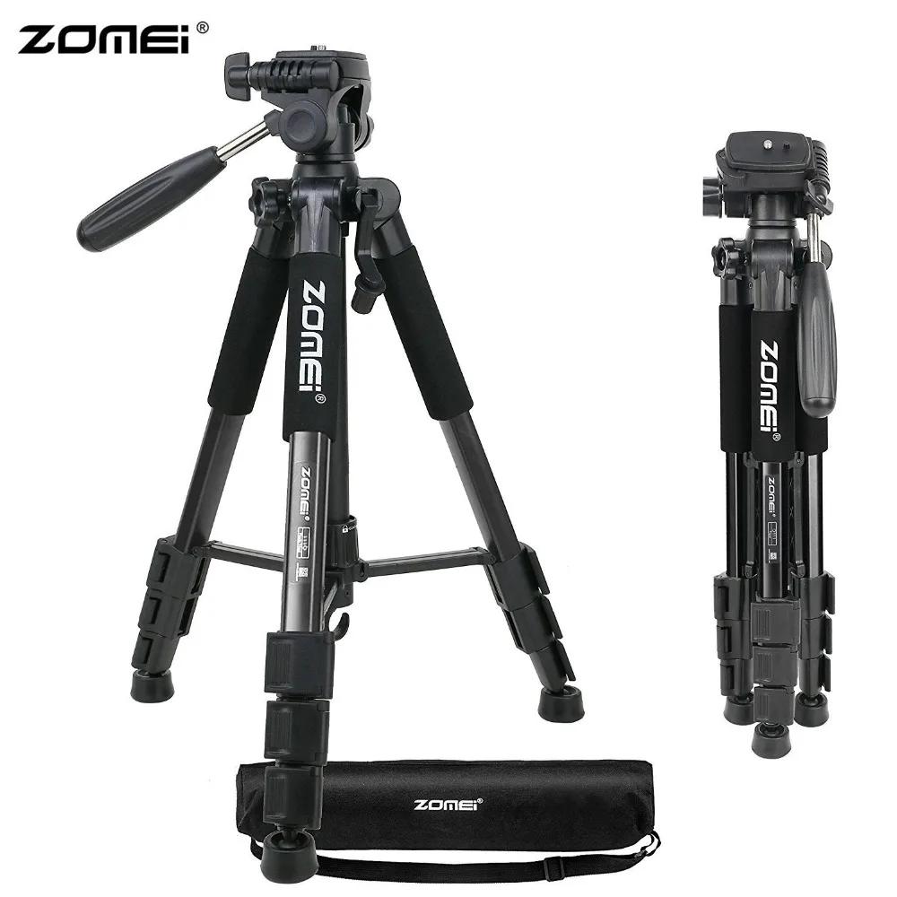 ZOMEI-Trépied de voyage portable professionnel Q111, trépied d'appareil photo en alliage d'aluminium