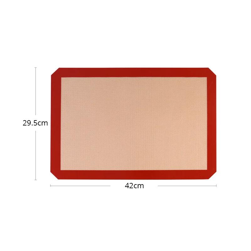 Tapis de cuisson en silicone pour feuille de biscuits – Tapis antiadhésif – Feuilles de doublure de 