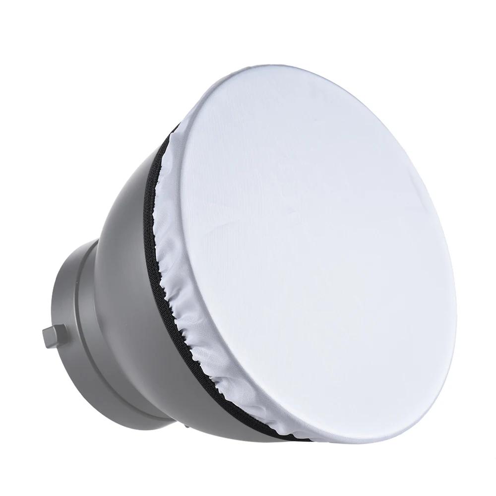 Tissu diffuseur blanc doux pour photographie, pour réflecteur stroboscopique de Studio Standard de 7