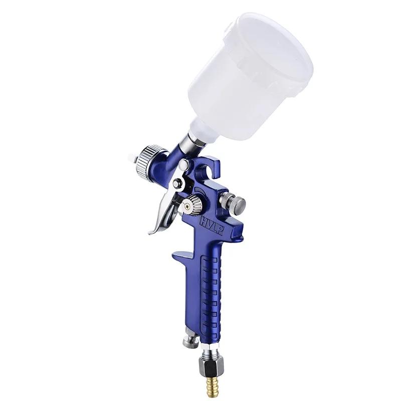 WENXING 0.8mm / 1.0mm buse H-2000 professionnel HVLP Mini pistolet à peinture aérographe pour peintu