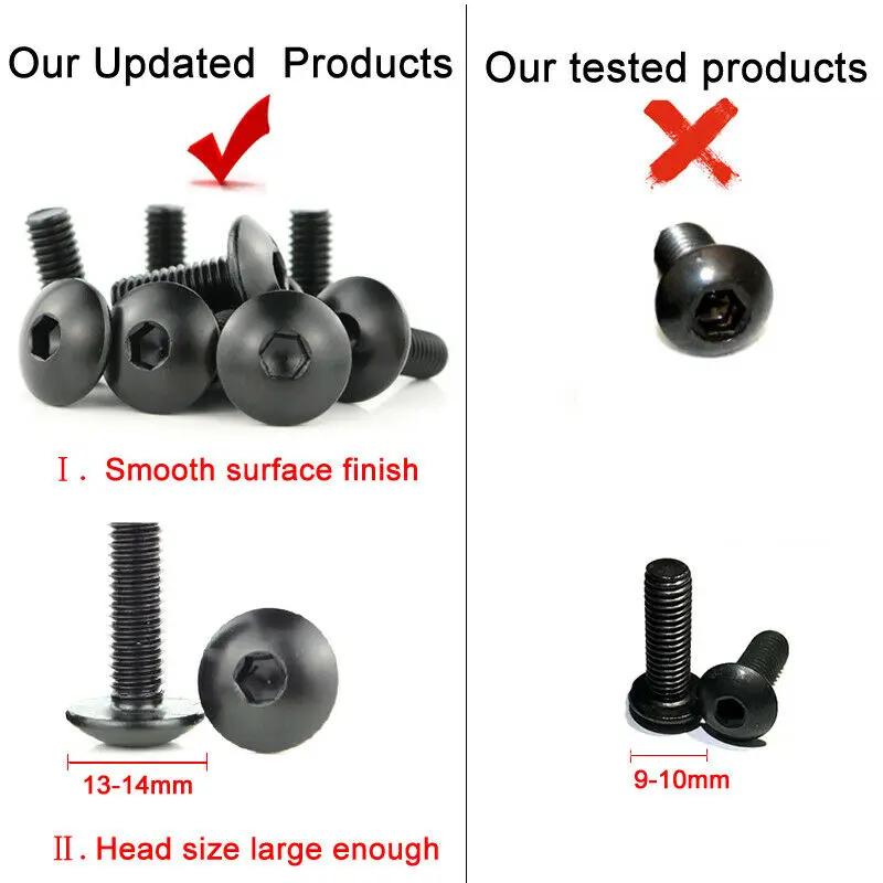 Kit de boulons de carénage complet pour moto Honda VFR 750 1990-1997, vis de carrosserie complètes e