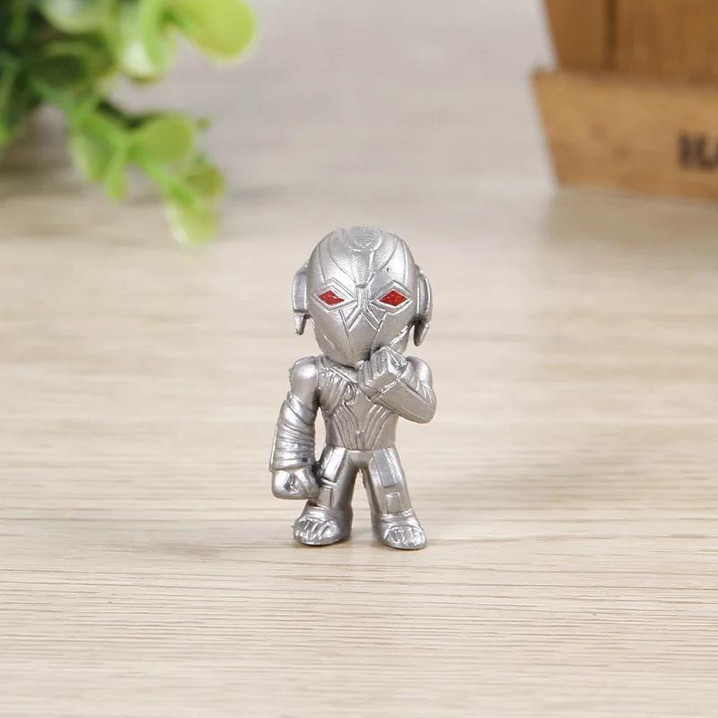 12 pièces/ensemble nouveau Q Avengers Mini figurines Hulk Thor Spider Man figurine jouets super-héro