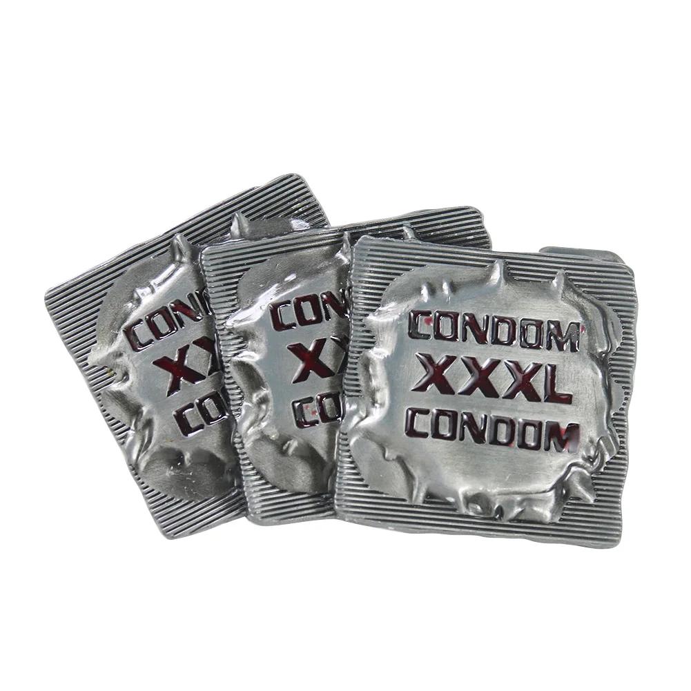 Boucle de ceinture à la mode pour hommes, lettre drôle, Cowboy occidental, Style Rock Punk, boucle e