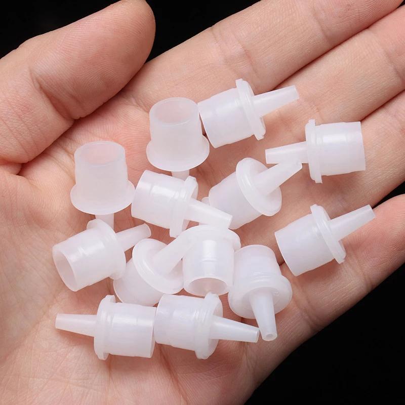 Bouchon de bouteille de colle pour cils, 20 pièces, buse de tasse adhésive, support adhésif, bouchon