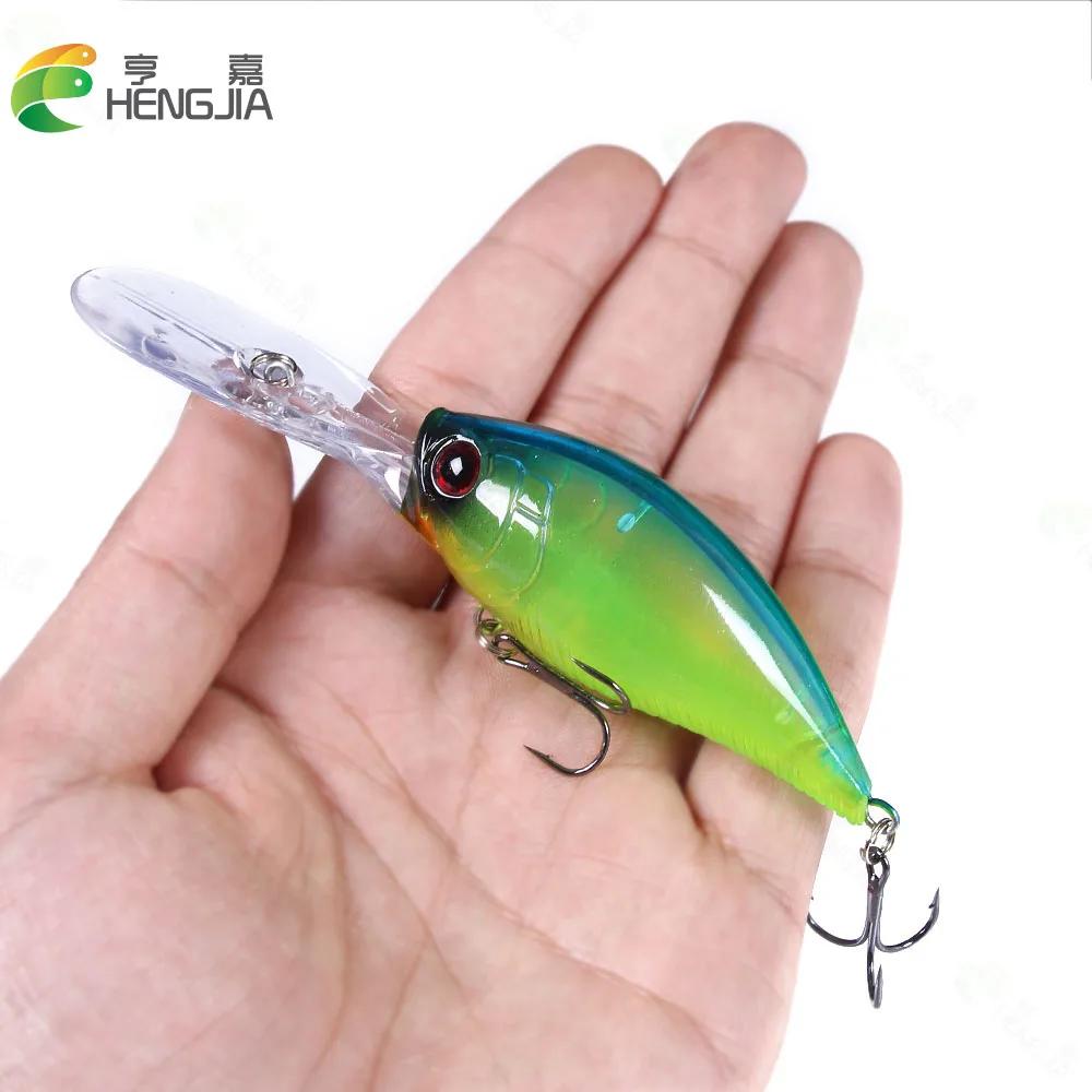 Hengjia 12.5 cm 20.5g manivelle leurre leurre de pêche brochet carpe pêche artificielle dur appât Wo