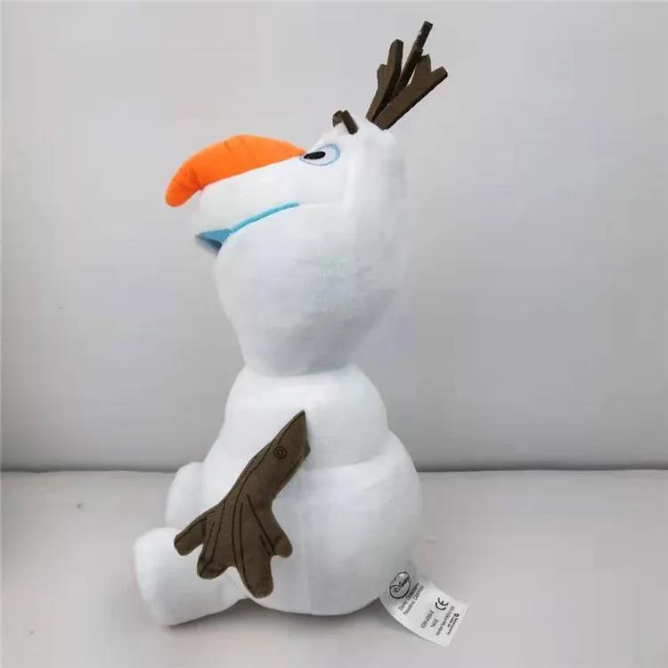 Jouet en peluche OlPG pour enfants, bonhomme de neige mignon, dessin animé, princesse beurre, Elsa, 