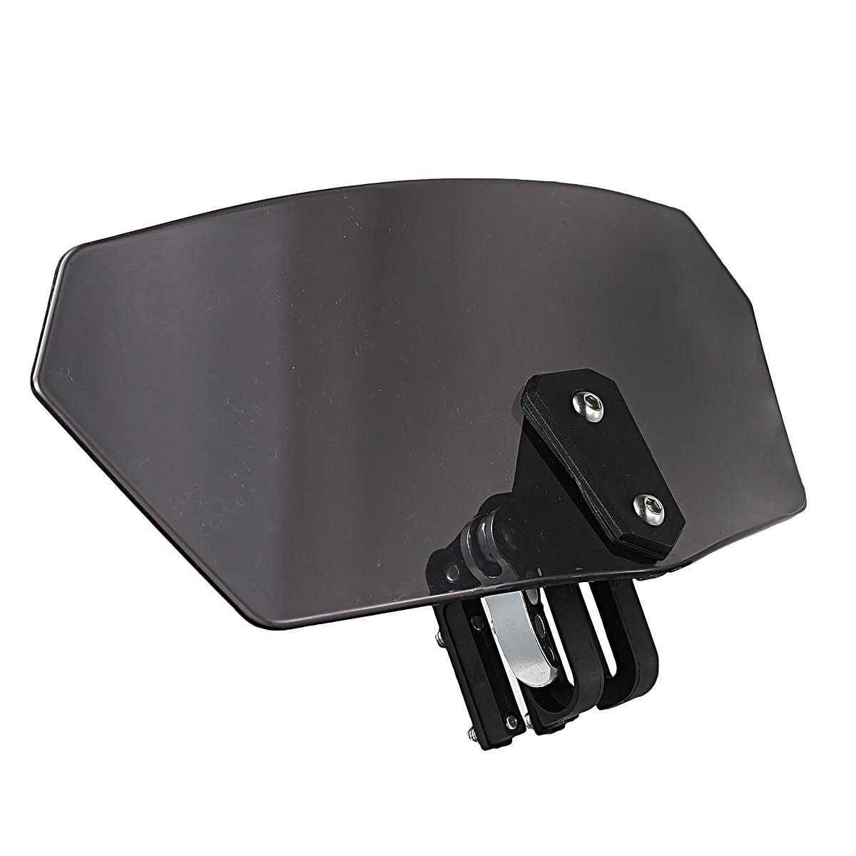 1X pare-brise de fumée de moto universel déflecteur de vent pare-brise pour Triumph Yamaha Suzuki Ho