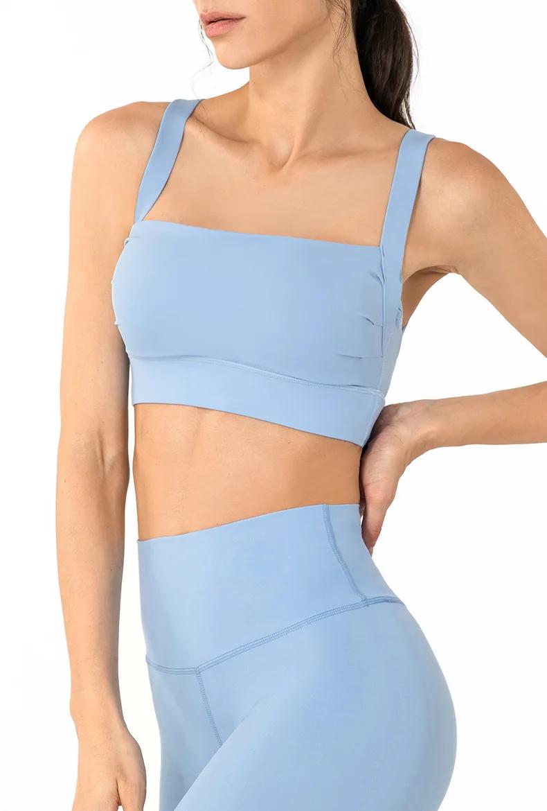 Soutien-gorge de Yoga pour femmes, Push-Up, soutien à fort Impact, sous-vêtements d'entraînement, ha
