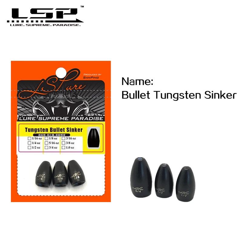 LSP Texas Rig Sinker 1/16 - 1 Oz balle basse pêche poids 1.8-28g leurre accessoires produits de pêch
