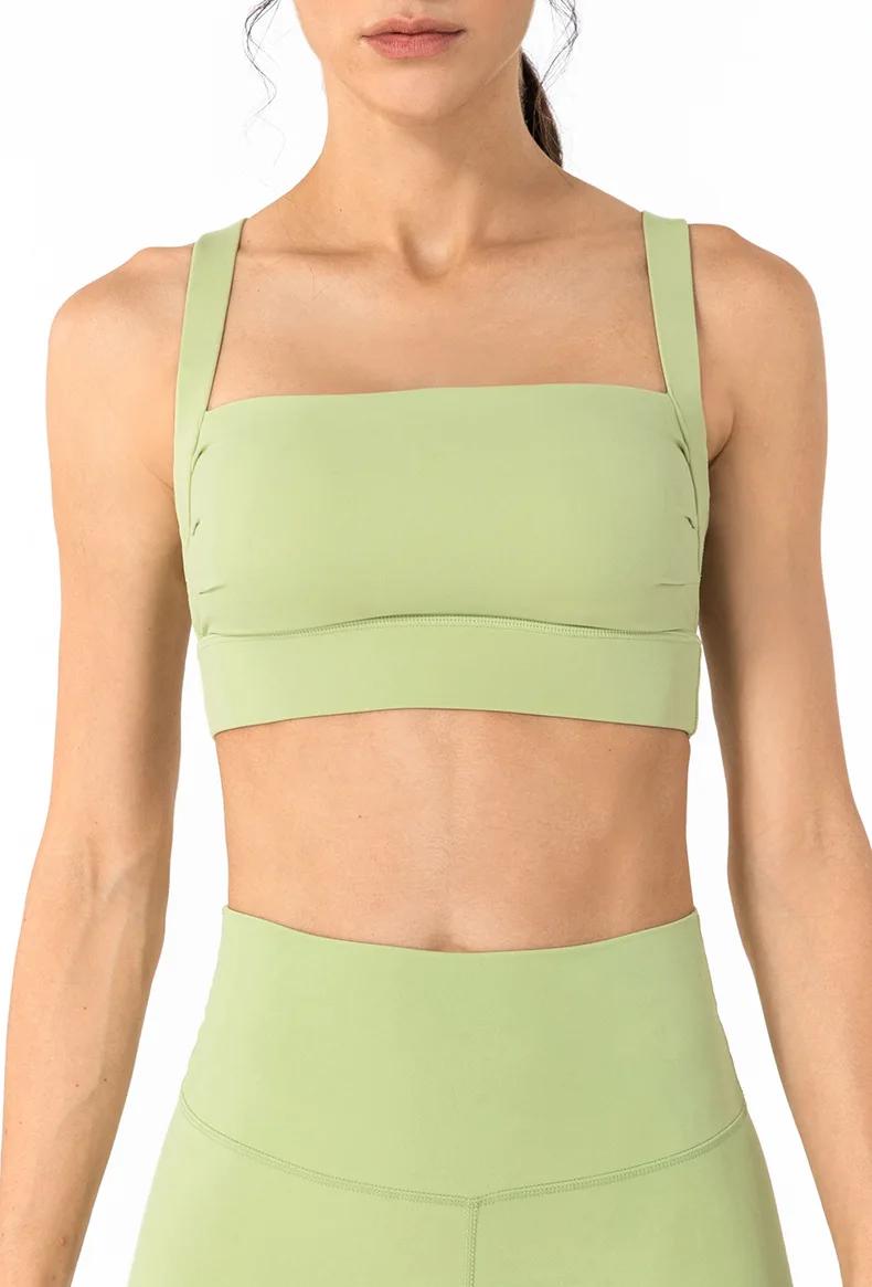 Soutien-gorge de Yoga pour femmes, Push-Up, soutien à fort Impact, sous-vêtements d'entraînement, ha