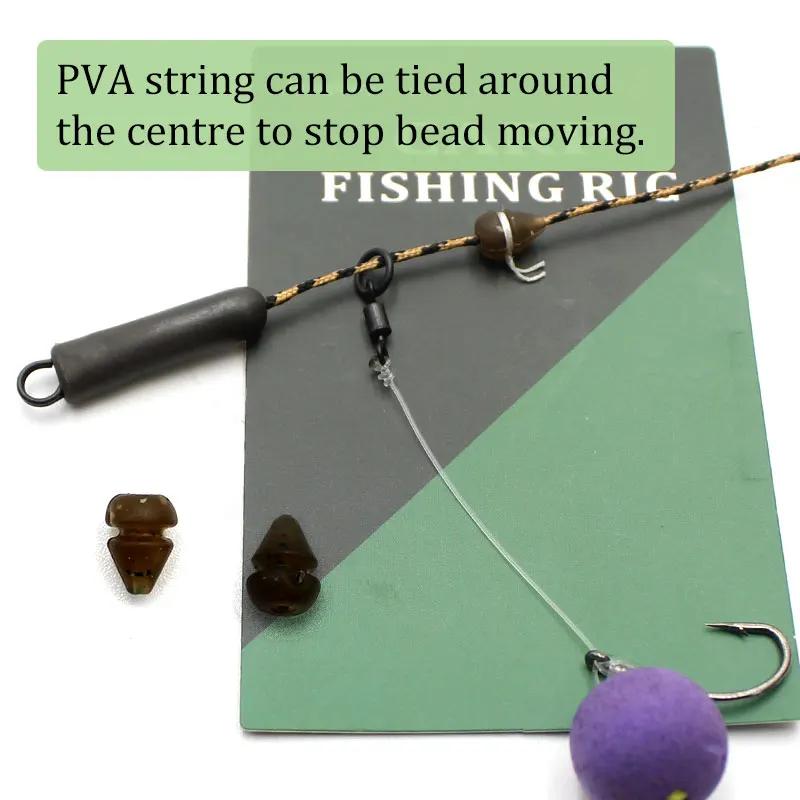 Accessoires de pêche à la carpe, 30 pièces, perles Heli Chod pour plates-formes d'hélicoptère, matér